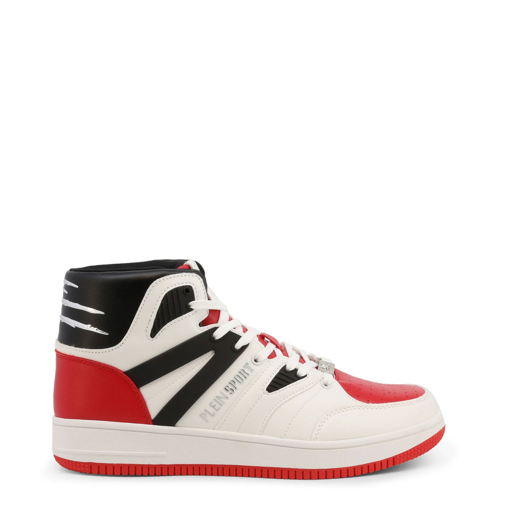 Plein Sport SIPS99352 Scarpe Sneakers Uomo Bianco Rosso - BeFashion.it