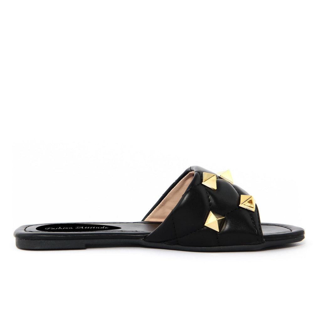 Fashion Attitude FAME23 Ciabatte Donna Nero
