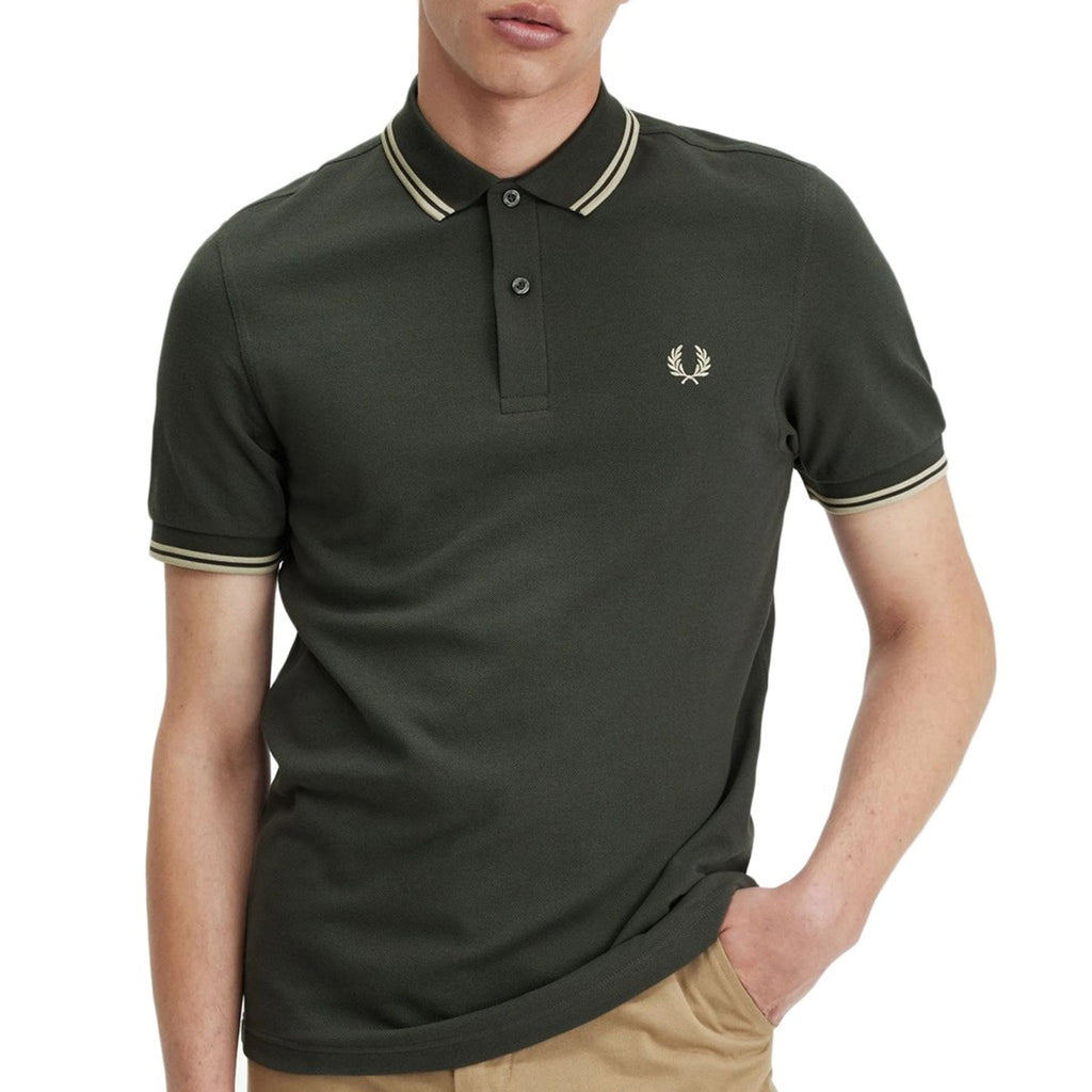 Fred Perry M3600 Polo Uomo Verde