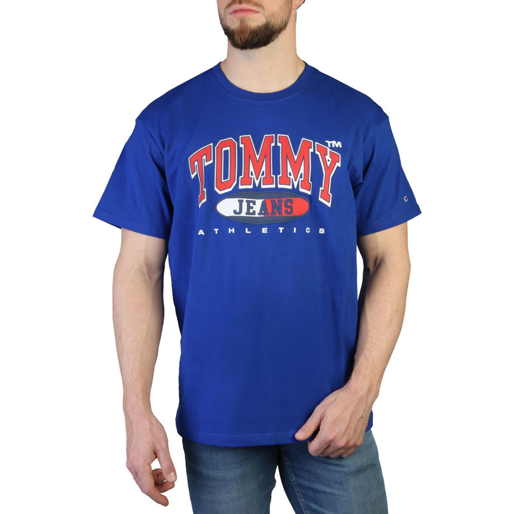 Tommy Hilfiger DM0DM16407 T-shirt Maglietta Uomo Blu - BeFashion.it