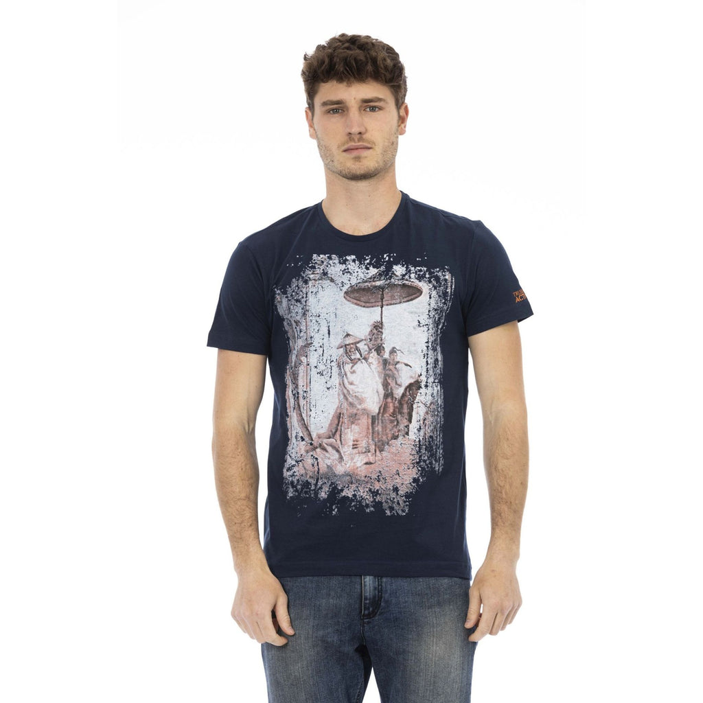 Trussardi Action 2AT13 T-shirt Maglietta Uomo Blu Navy