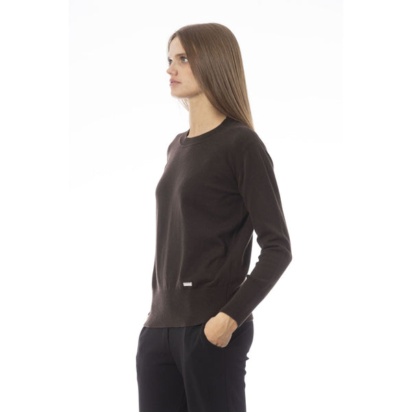Baldinini Trend MATERA AD8800CE Maglia Maglione Donna Marrone - BeFashion.it