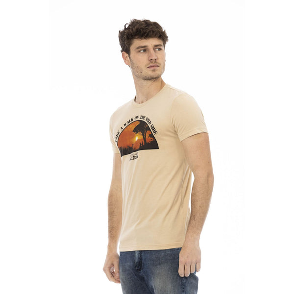 Trussardi Action 2AT03B T-shirt Maglietta Uomo Beige