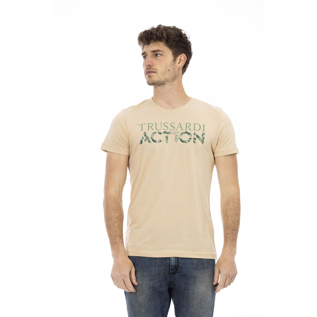 Trussardi Action 2AT02 T-shirt Maglietta Uomo Sabbia
