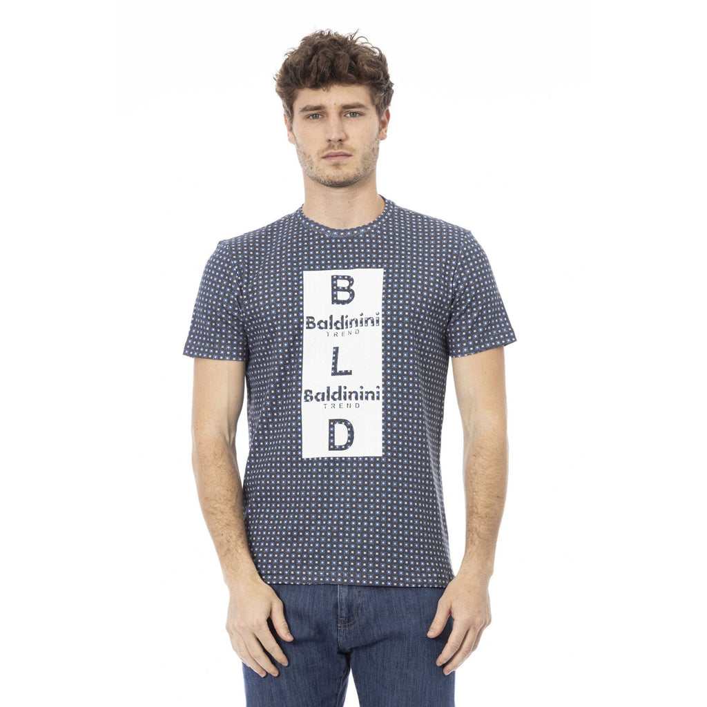 Baldinini Trend COMO TSU538 T-shirt Maglietta Uomo Grigio Scuro