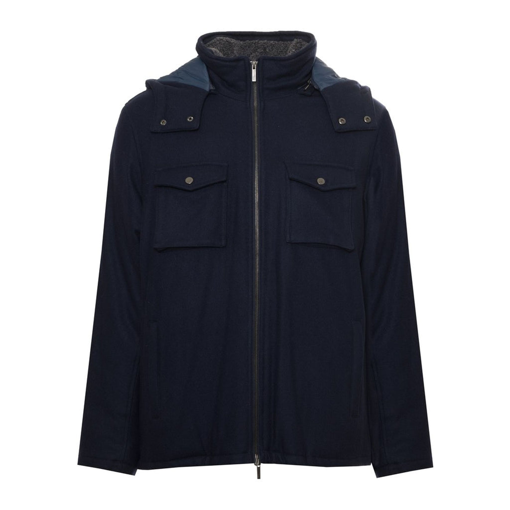 Harmont & Blaine Jeans K07087-040300 Giacca Giubbotto Uomo Blu Navy - BeFashion.it