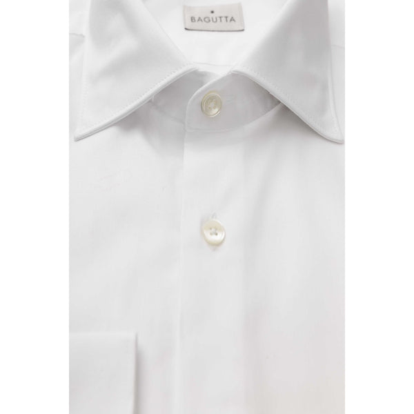 Bagutta MIAMI 12509 Camicia Uomo Bianco - BeFashion.it