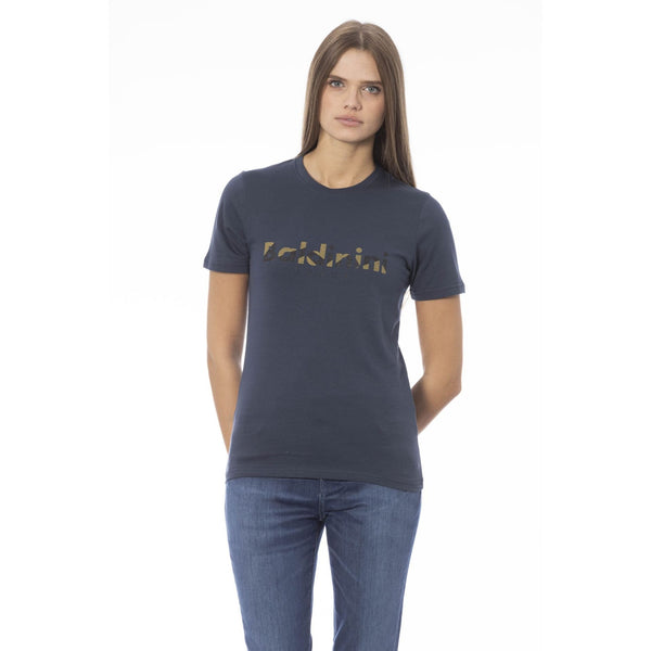 Baldinini Trend MANTOVA TSD04 T-shirt Maglietta Donna Blu Navy