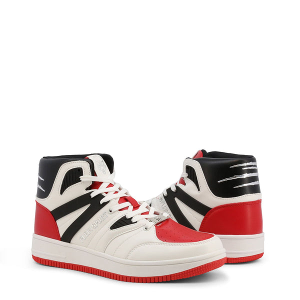 Plein Sport SIPS99352 Scarpe Sneakers Uomo Bianco Rosso