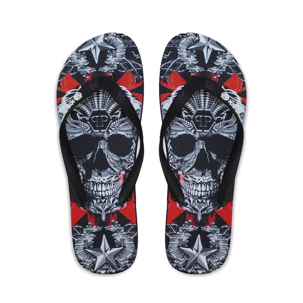Philipp Plein BRD 90099 Ciabatte Infradito Unisex Nero