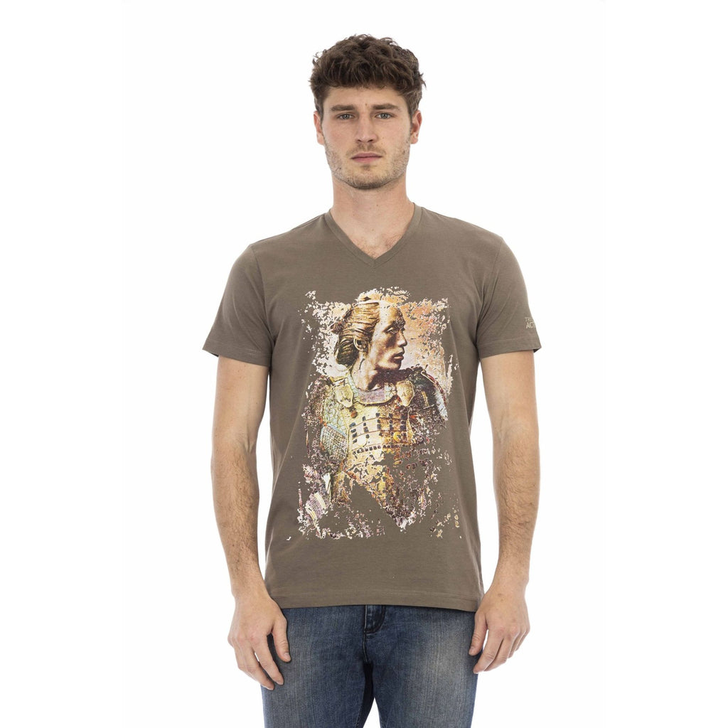 Trussardi Action 2AT108 T-shirt Maglietta Uomo Marrone