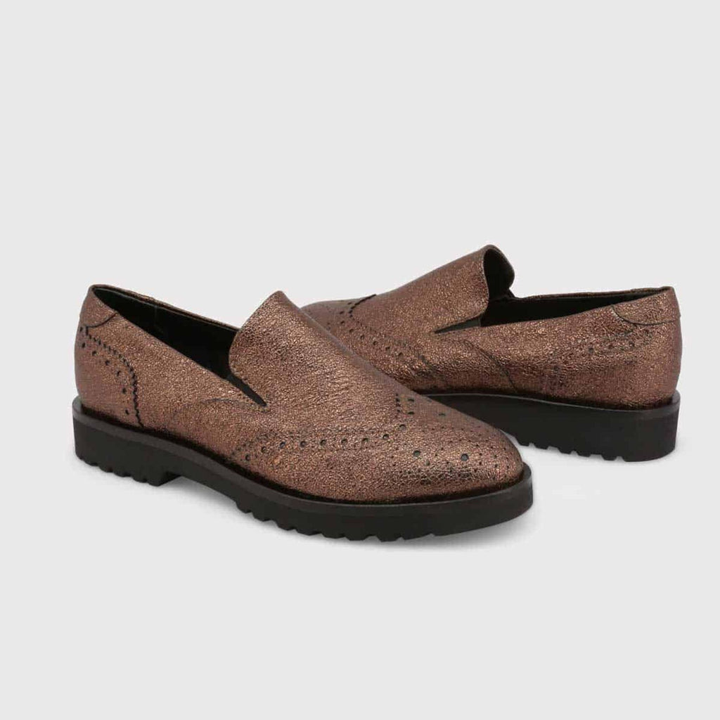 Made in Italia LUCILLA Scarpe Basse Donna Made in Italy Marrone