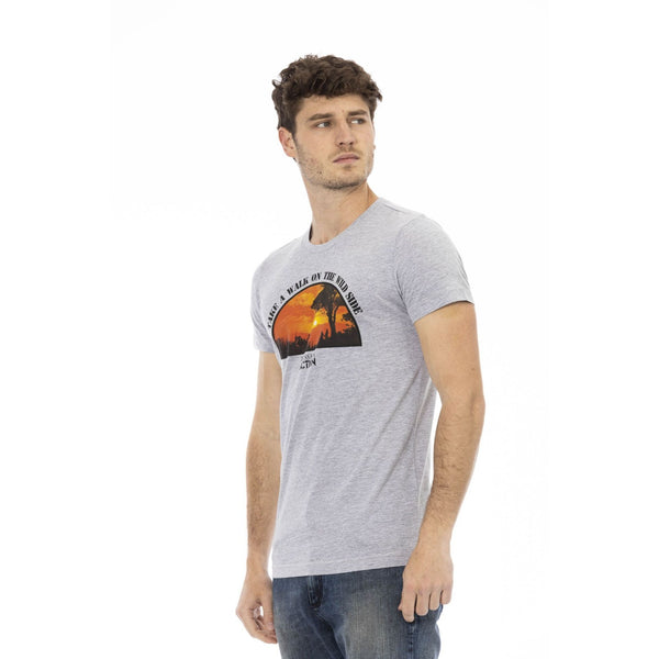 Trussardi Action 2AT03B T-shirt Maglietta Uomo Grigio