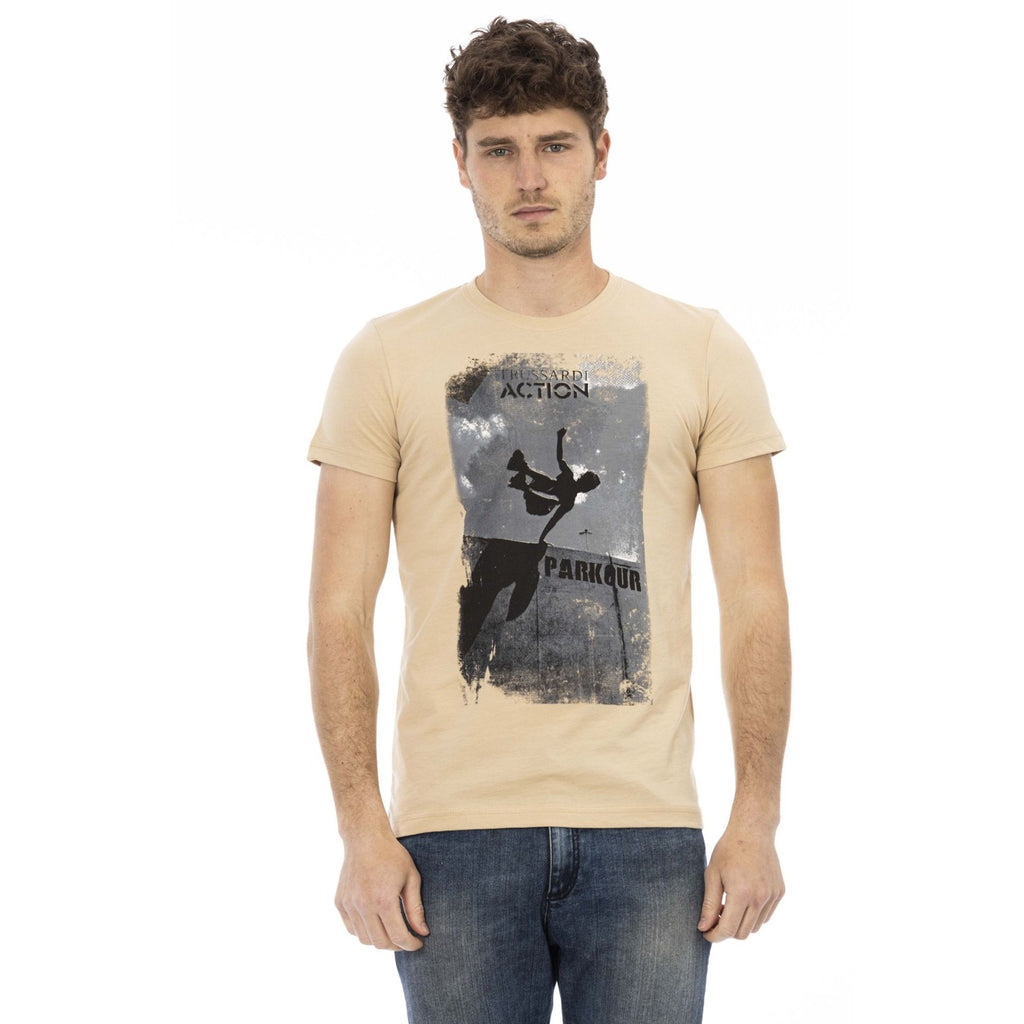 Trussardi Action 2AT03 T-shirt Maglietta Uomo Sabbia