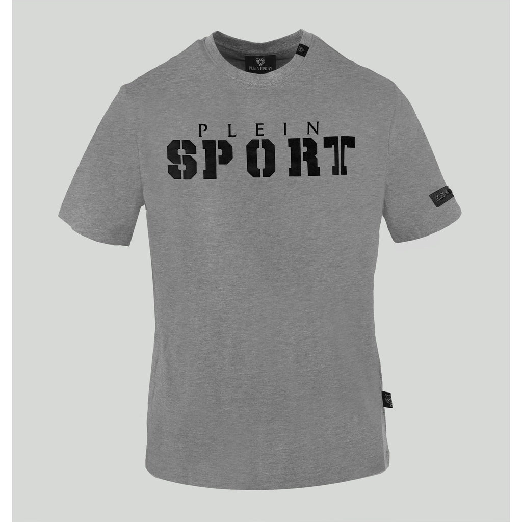 Plein Sport TIPS40094 T-shirt Maglietta Uomo Grigio - BeFashion.it
