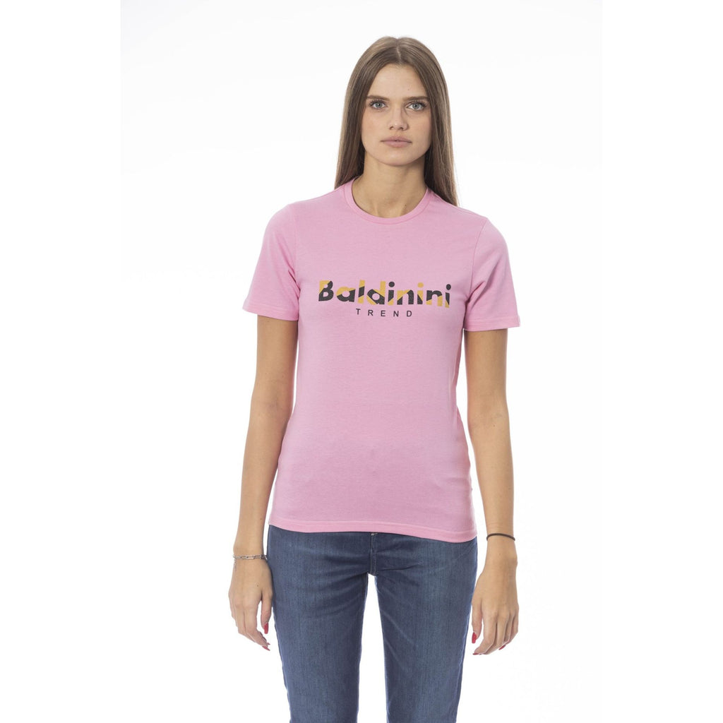 Baldinini Trend MANTOVA TSD04 T-shirt Maglietta Donna Rosa